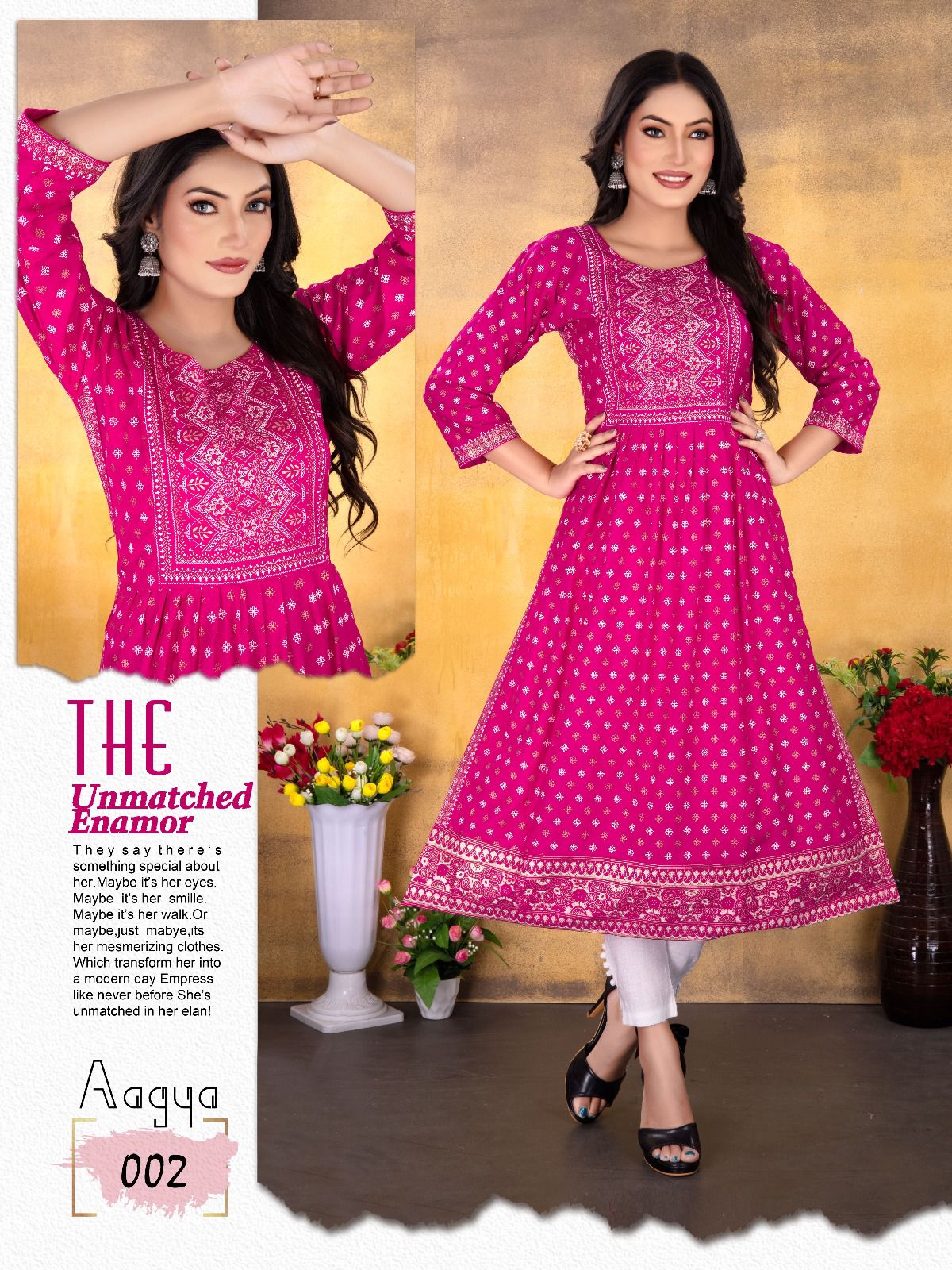 Aagya Naira Long Kurti Catalog